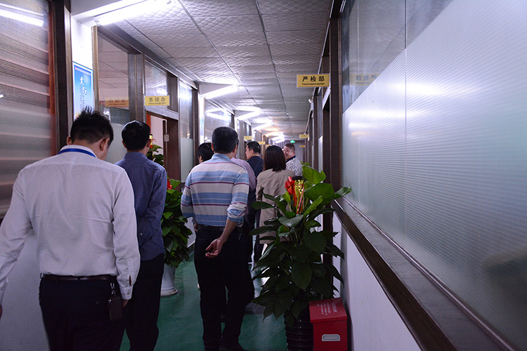 有关辅导参观BBIN宝盈集团公司各部门